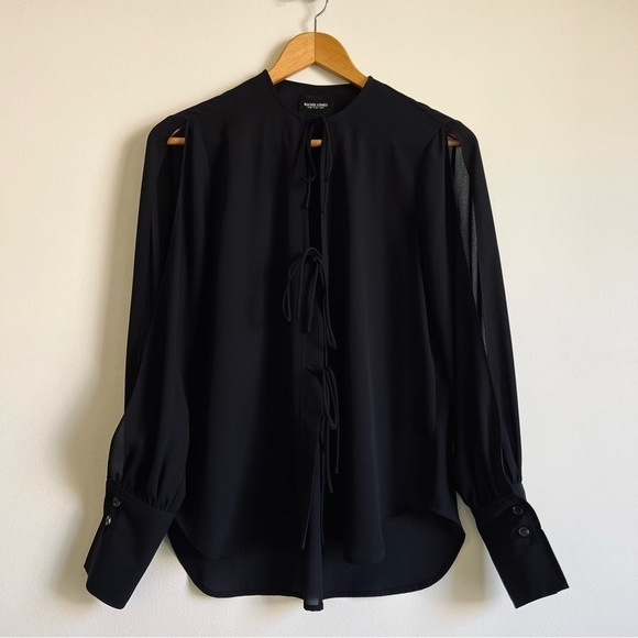 Rachel Comey Meryl Blouse in Black - Picture 7 of 16